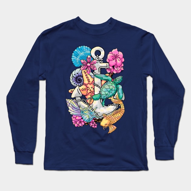 SeaLife Long Sleeve T-Shirt by Astrablink7